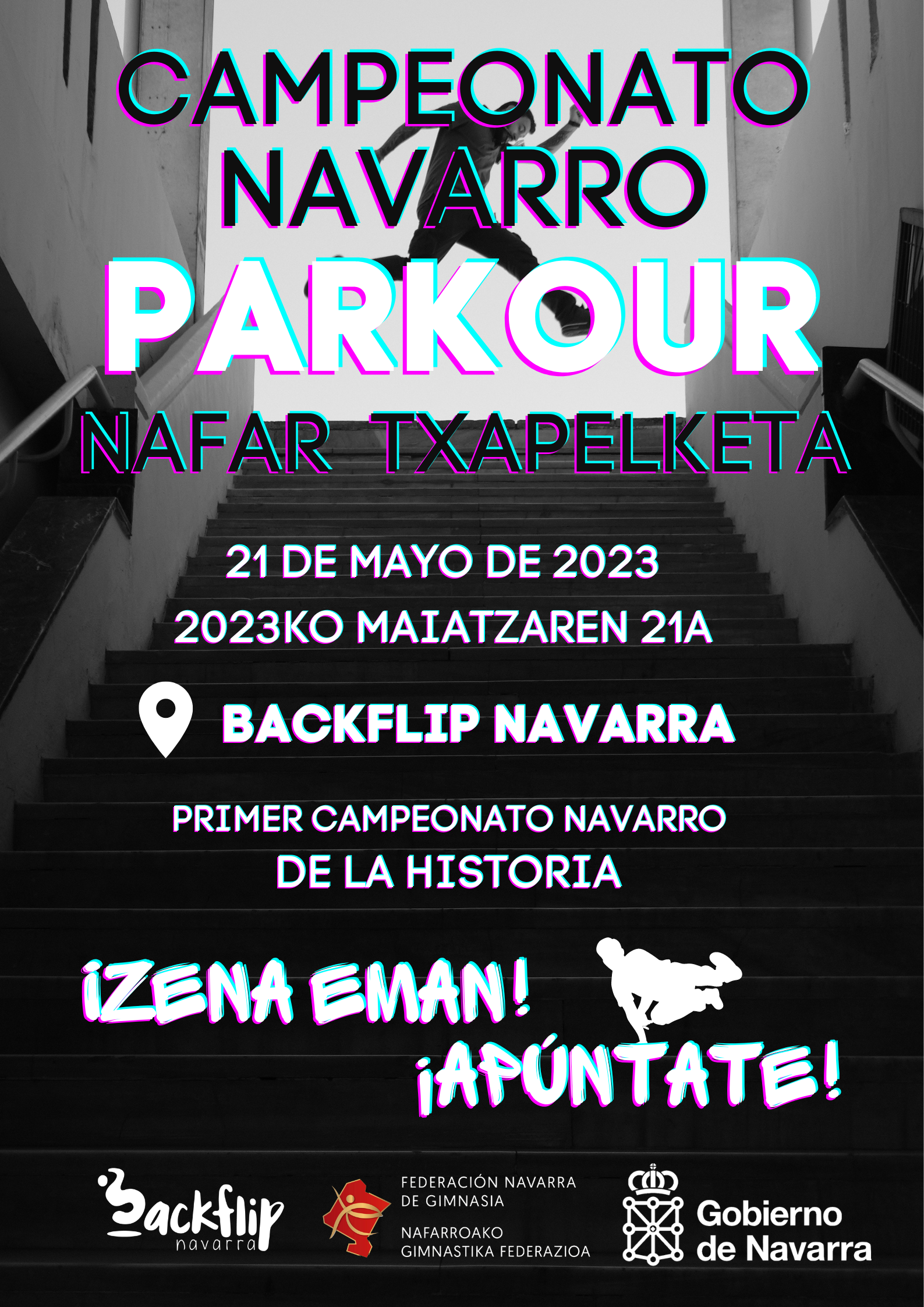 CAMPEONATO NAVARRO DE PARKOUR 2023
